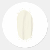 Funny Animal Lazy Diy Costume Easy Halloween  Ronde Sticker (Voorkant)