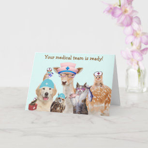 Funny Animal Medical krijgt het goed Kaart