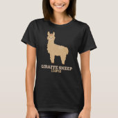 Funny Animal Name Giraffe Sheep Llama T-shirt (Voorkant)