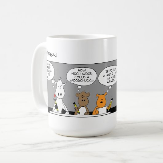 Funny Animal Testing Mok (Voorkant links)