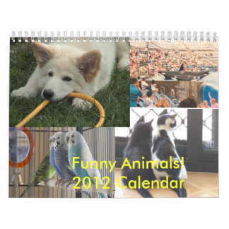 Funny Animals 2012-kalender Kalender