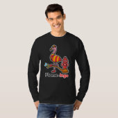 Funny Animals Fire Department Flamingo T-shirt (Voorkant volledig)