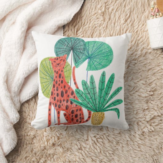 Funny Animals Kinder Sierkussennen Kussen (Deken)