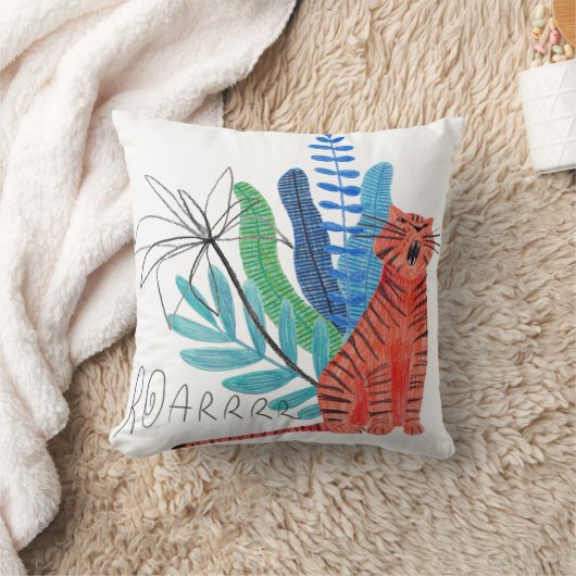 Funny Animals Kinder Sierkussennen Kussen (Deken)