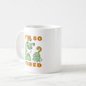 Funny Animals Sarcastic Cute Koffiemok (Voorkant links)
