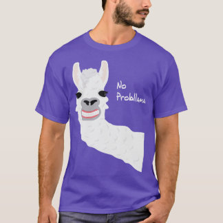 Funny Animals voor Dierenvrienden Lama Alpaka T-shirt