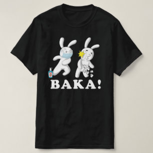 Funny Anime Baka Rabbit Slap Japans T-shirt
