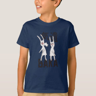 Funny Anime Baka Rabbits T-shirt