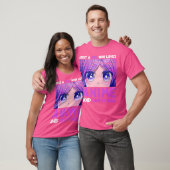 Funny Anime Girl is gewoon een meisje dat van Anim T-shirt (Unisex)