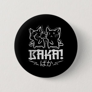 Funny Anime Manga Otaku Baka Rabbit Slap Ronde Button 5,7 Cm