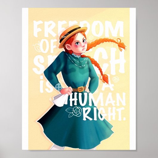Funny Anne of Green Gables Poster (Voorkant)