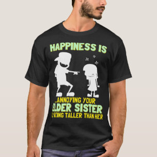 Funny Annoing Brother Cool Sibling Gag Joke Happi T-shirt
