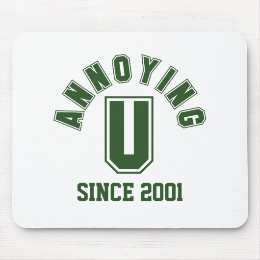 Funny Annoying You Mousepad, Green Muismat (Voorkant)
