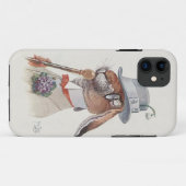 Funny Anthropomorphic Rabbit Case-Mate iPhone Case (Achterkant (horizontaal))