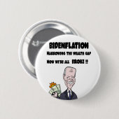 Funny Anti-Biden Bidenflatie Inflatie Ronde Button 5,7 Cm (Voorkant /achterkant)
