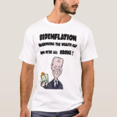 Funny Anti-Biden Bidenflatie Inflatie T-shirt (Voorkant)