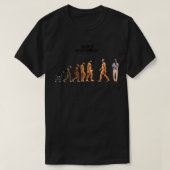 Funny Anti Biden Evolution of Man Go Back We Screw T-shirt (Design voorkant)