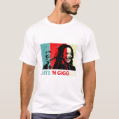 Funny Anti-Biden Harris Shits'n Giggles Political T-shirt (Voorkant)