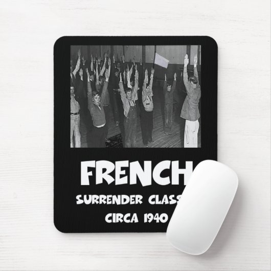 Funny anti French Muismat (Met muis)