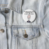 Funny anti Joe Biden die Masker Politics draagt Ronde Button 5,7 Cm (In situ)
