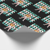 Funny Anti-Joe Biden is een Idiot Sarcastic Politi Cadeaupapier (Hoek)