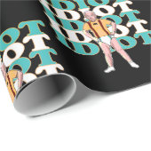 Funny Anti-Joe Biden is een Idiot Sarcastic Politi Cadeaupapier (Rol Hoek)