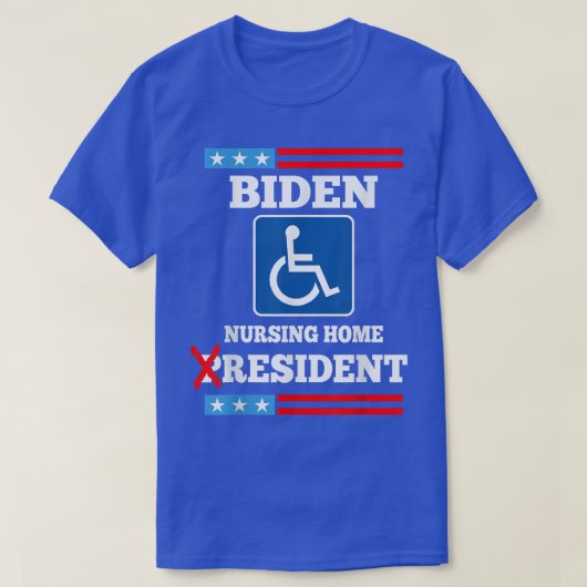 Funny Anti Joe Biden R T-shirt (Design voorkant)