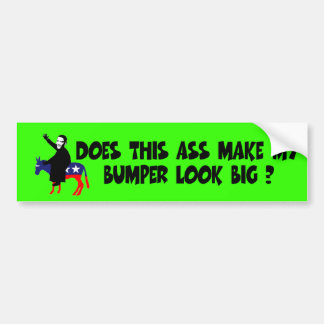 Funny anti Obama Bumpersticker