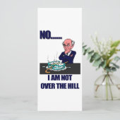 Funny Anti Over the Hill Kaart (Staand voorkant)