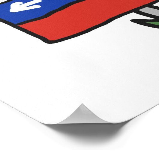 Funny Anti Poetin Poster (Hoek)