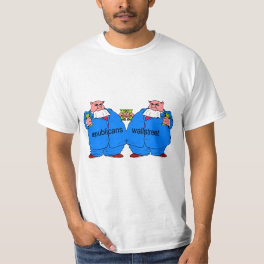 Funny anti-Republikein T-shirt (Voorkant)