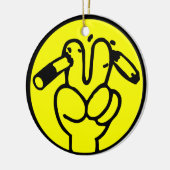 Funny Anti Roking ⚠ Thaise ⚠ Keramisch Ornament (Links)