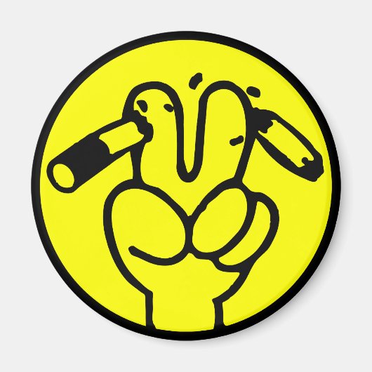 Funny Anti Roking ⚠ Thaise ⚠ Magneet (Voorkant)