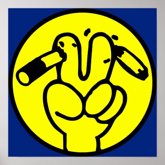 Funny Anti Roking ⚠ Thaise ⚠ Poster (Voorkant)