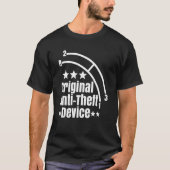 Funny Anti Theft Car Truck Manual Column Shift Tho T-shirt (Voorkant)