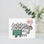 Funny Anti Trudeau Briefkaart (Staand voorkant)