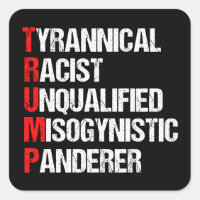 Funny Anti Trump Acronym Politieke Humor