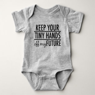 Funny Anti Trump Baby Romper