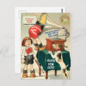 Funny Anti-Trump en  Telefonografie gewijzigd Briefkaart (Voorkant / Achterkant)