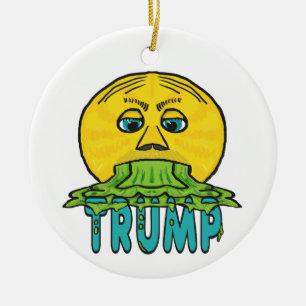Funny Anti Trump Keramisch Ornament