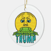 Funny Anti Trump Keramisch Ornament (Links)