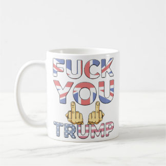Funny Anti Trump Political Satire Design | Bold Pr Koffiemok