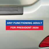Funny Anti Trump Politieke Bumpersticker (Op auto)