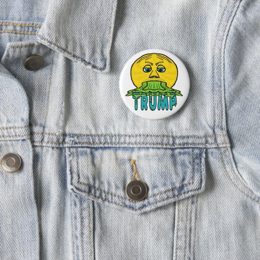 Funny Anti Trump Ronde Button 5,7 Cm (In situ)