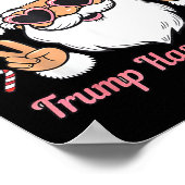 Funny Anti-trump Santa Christmas Litical Holiday T Poster (Hoek)