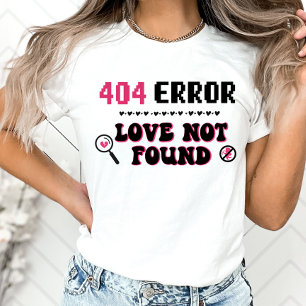 Funny Anti-Valentijn Shirt, foutenliefde niet gevo T-shirt