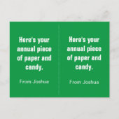 Funny Anti-Valentine Classroom Valentijnse  voor j Briefkaart (Voorkant)