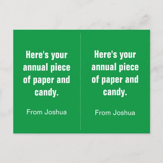 Funny Anti-Valentine Classroom Valentijnse  voor j Briefkaart (Voorkant)