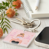 Funny Anti-Valentine’s Day Sleutelhanger (Voorkant Rechts)