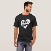 Funny Anti Valentines Day Heart Love For Single Pr T-shirt (Voorkant volledig)